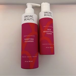 Specific Beauty Bundle - Purifying Cleanser & Skin Brightening Toner